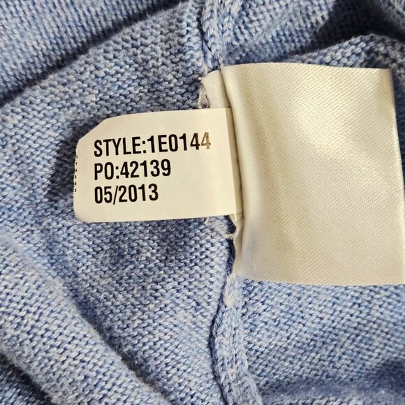 Vineyard Vines Men’s Cotton Quarter Zip Sweater Blue Pullover M - Picture 4 of 5